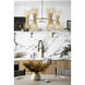 Canada LED 38.1 inch Gold Chandelier Ceiling Light